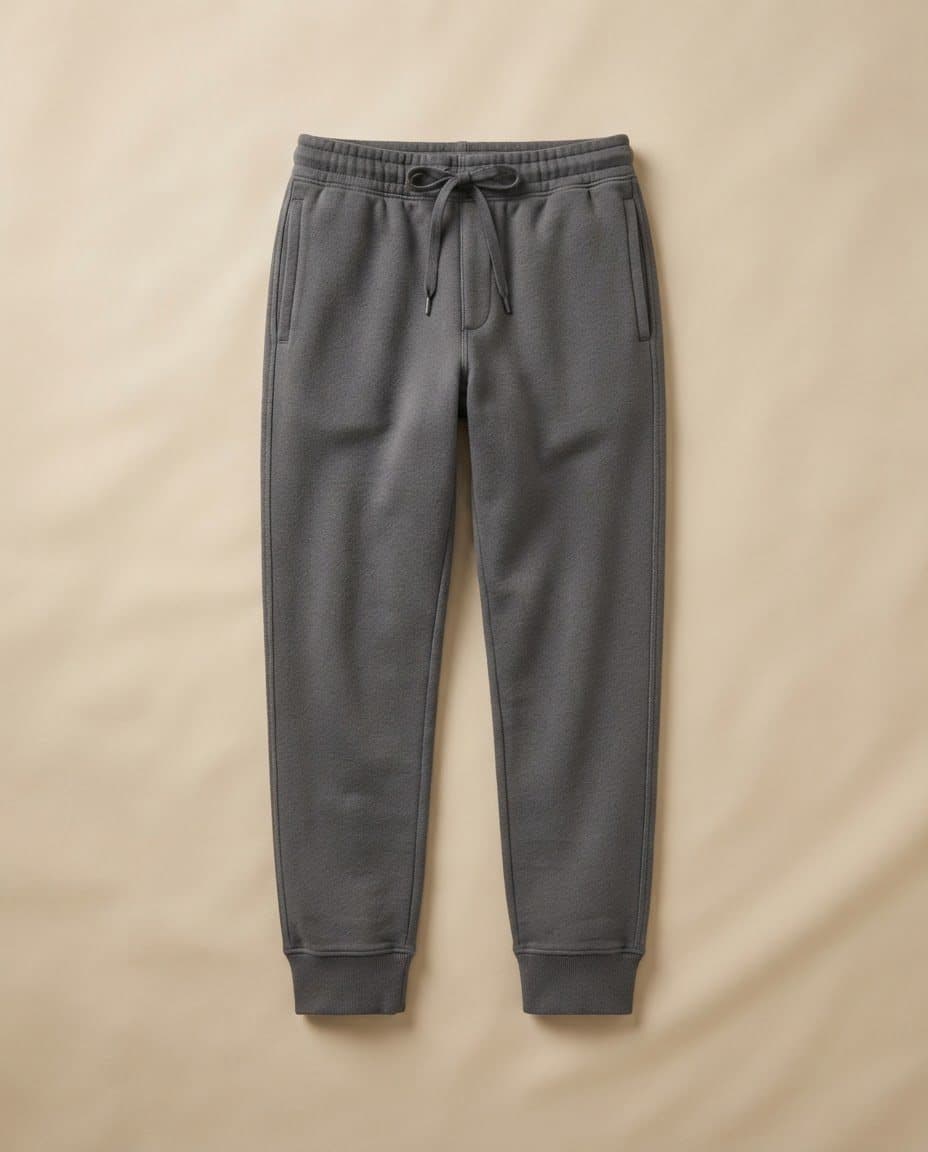 Lounge Sweatpants – Charcoal, tampak depan