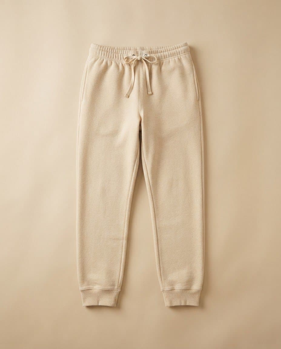 Lounge Sweatpants – Oat, tampak depan